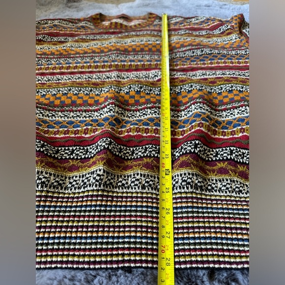 Gorgeous Vintage Missoni made in Italy pattern Sweater lightweight size Large - Picture 8 of 10